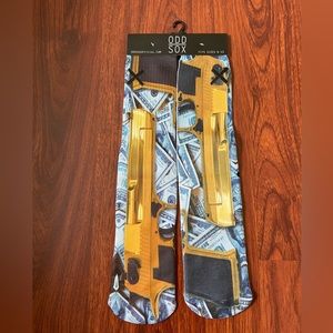 Odd Sox golden gun NWT $10 OBO